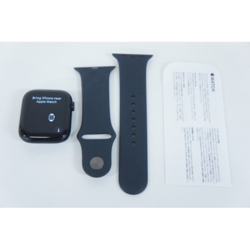 [中古A]Apple Watch Series9 GPS + Cellularモデル 45mm 3M597J/A ミッドナイトスポーツバンド S/M (バッテリー最大容量：98%) (2527800054623)