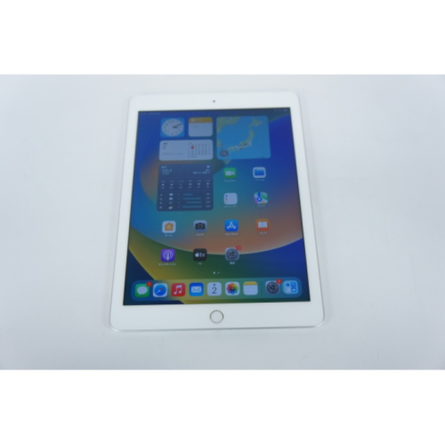 [中古C]iPad2018 Wi-Fi+Cellular MR6P2J/A シルバー (液晶に波打ちあり) (auSIMロック解除済) [32GB]
