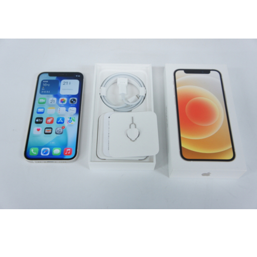 [中古C]iPhone12 mini MGDM3J/A ホワイト (国内版SIMフリー) [128GB]