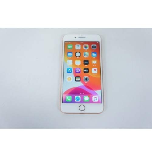 [中古B]iPhone8 Plus MQ9Q2J/A ゴールド (au)(SIMロック解除済) ※バッテリー劣化(90%) [256GB]