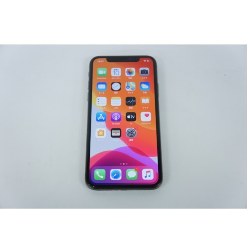 [中古B]iPhoneX MQC12J/A スペースグレイ  (BT最大容量94%) (docomo)(SIMロック解除済) [256GB]