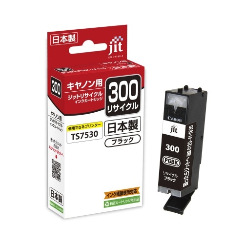 [取寄10]日本製キヤノン用インクC300B JIT－C300B 黒 [1個][4530966708123]