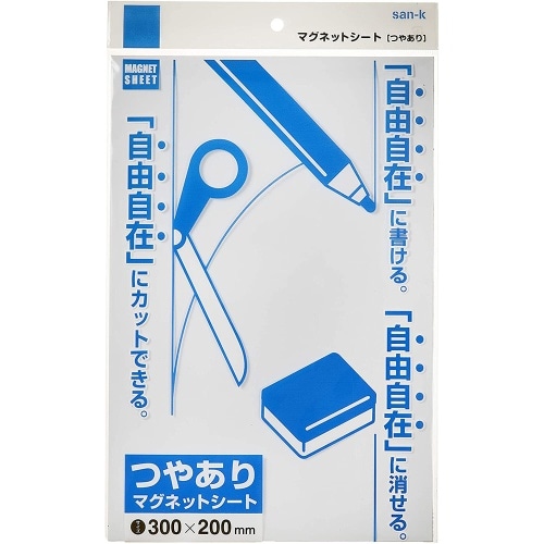 マグネットシート つや有 白 MS-04W [1枚入り]