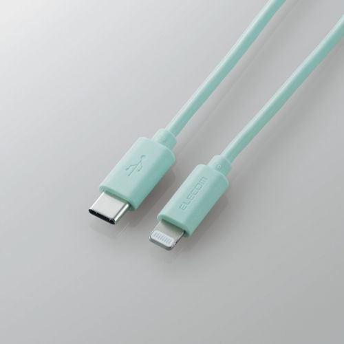 [取寄10]USB C－Lケーブル／1．0m U2C－APCL10DR グリーン [1個][4549550229142]