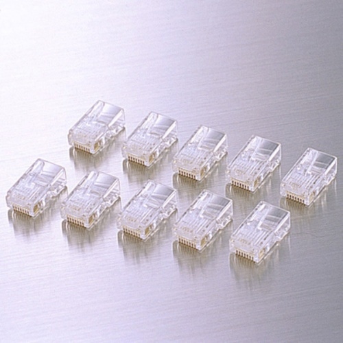 [取寄10]RJ45中継コネクタ LD－VAPFR／RJ45WP ホワイト [1個][4953103636569]