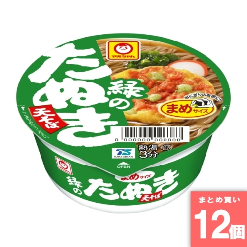 [取寄10][まとめ買い]【12個セット】緑の豆たぬき [4901990024525]