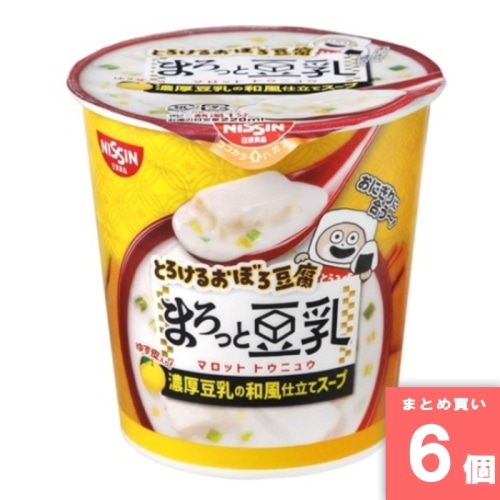 [取寄10][まとめ買い]【6個セット】おぼろ豆腐まろっと豆乳スープ [4902105065877]