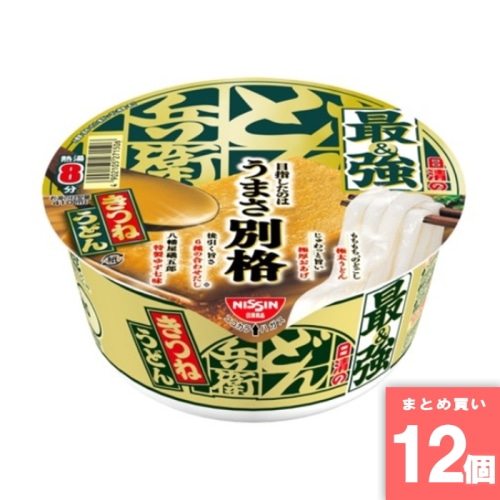 [取寄10][まとめ買い]【12個セット】最強どん兵衛 きつねうどん [4902105271506]