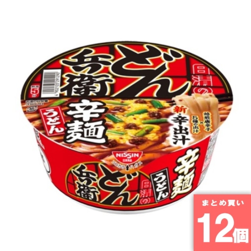 [取寄10][まとめ買い]【12個セット】どん兵衛 辛麺 [4902105291290]