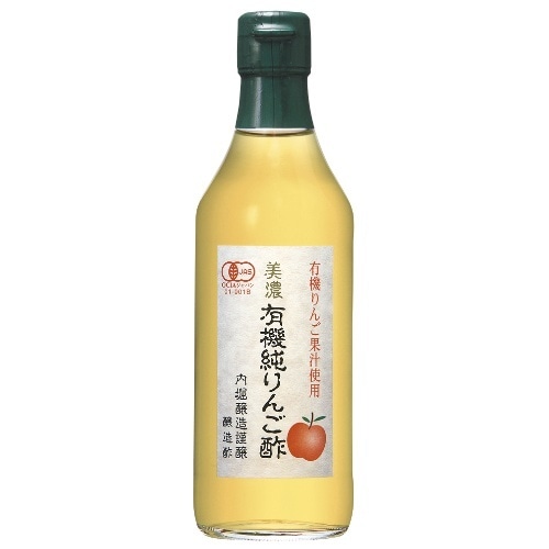 美濃有機純りんご酢360ml [1本]