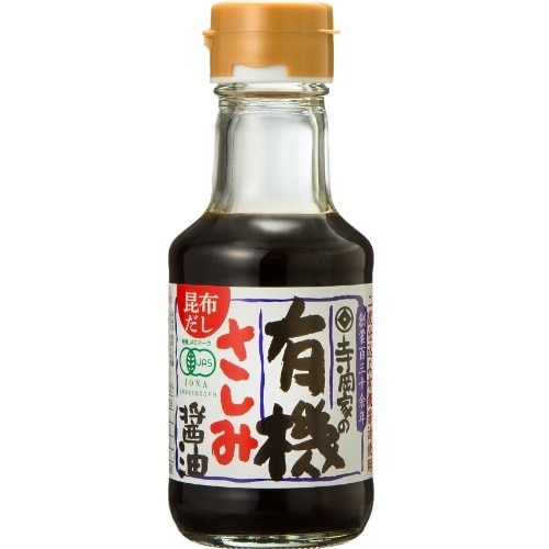 昆布でまろやか有機さしみ醤油 140ml [1本]