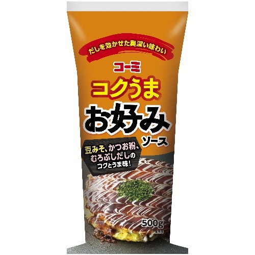 コクうまお好みソース 500g [1本]