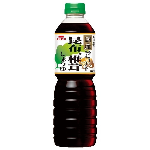 昆布椎茸しょうゆ800mL [1本]