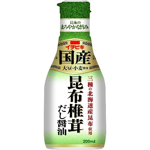 卓上昆布椎茸だし醤油200mL [1本]