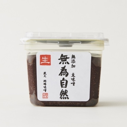 無為自然生味噌 400g [1個]