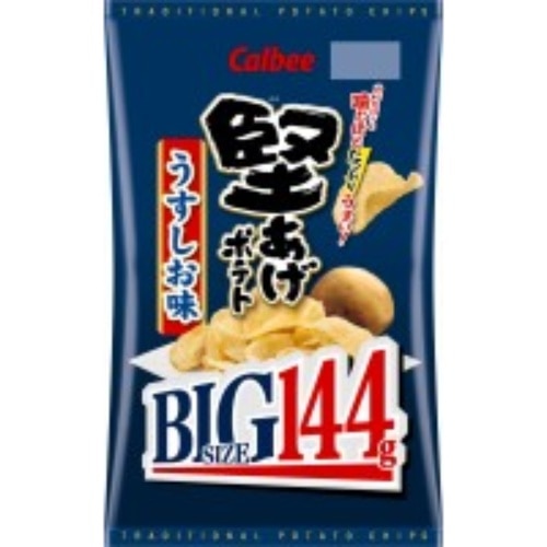 堅あげポテトBIGうすしお味 144g [1個]