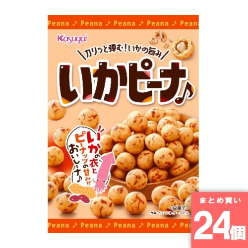 [取寄10][まとめ買い]【24個セット】Sいかピーナ 89g [4901326014916]
