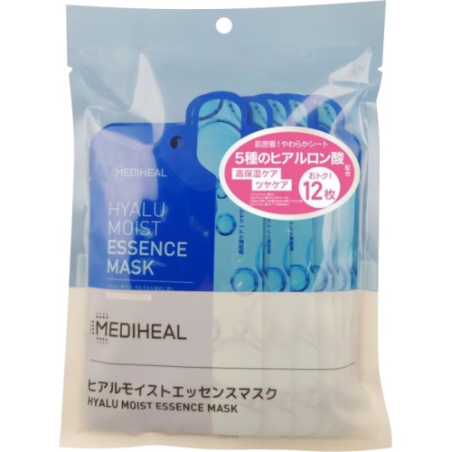 メディヒール ヒアルモイストエッセンスマスク 12枚
