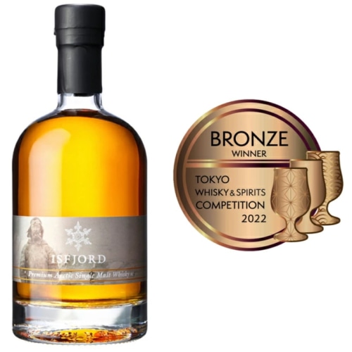 [アウトレット]イスフィヨルド プレミアム 北極 シングルモルトウイスキー ノンピーテッド 500ml