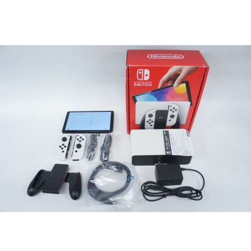 [中古B]Nintendo Switch 有機ELモデル HEG-S-KAAAA ホワイト (2547600011015)