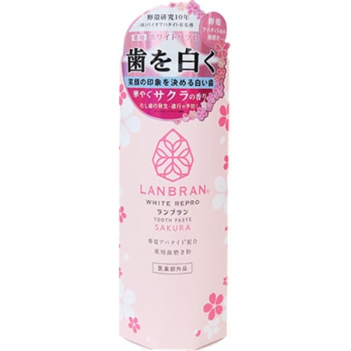 薬用LANBRAN ホワイトリプロ 歯磨き粉 サクラ 100g