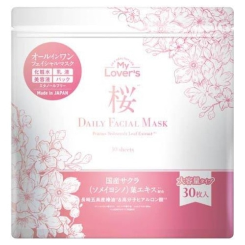 桜 デイリーフェイシャルマスク 30枚