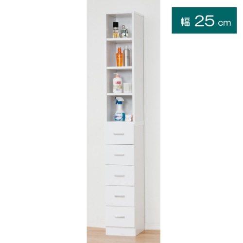 鏡面すきま収納タオルストッカーW25 27047 (本州四国九州限定)