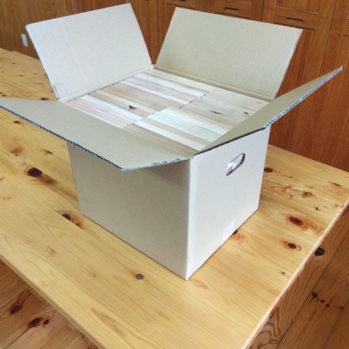 [直送5]デザインウッド ツーバイ材 15cm～30cm 端材 大セット (約14kg)