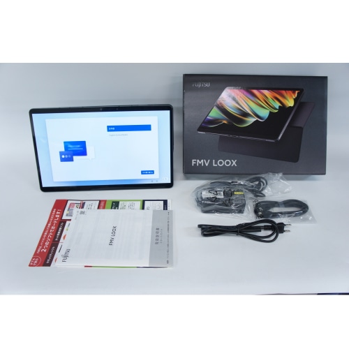 [中古C]FMV LOOX 75/G FMVL75GB ダークシルバー (Office H&B 2021付属) (液晶焼けあり)