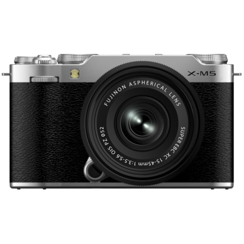 FUJIFILM X-M5 レンズキット X-M5 XC15-45mmF3.5-5.6 OIS PZ シルバー