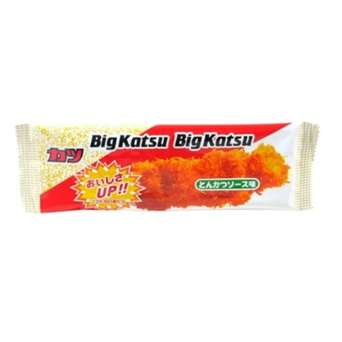 菓道 ビッグカツ とんかつソース味 1枚 [4971749110526]