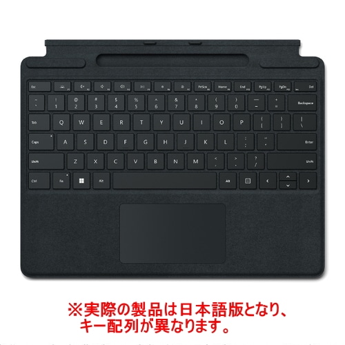 Surface Pro Signature キーボード 日本語 8XA-00019 ブラック Surface Pro Signature キーボード 日本語 8XA-00019 ブラック