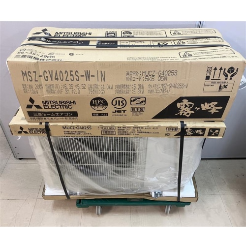 [未使用品](#)霧ヶ峰 MSZ-GV4025S-W ピュアホワイト 14畳 [4.0kW]