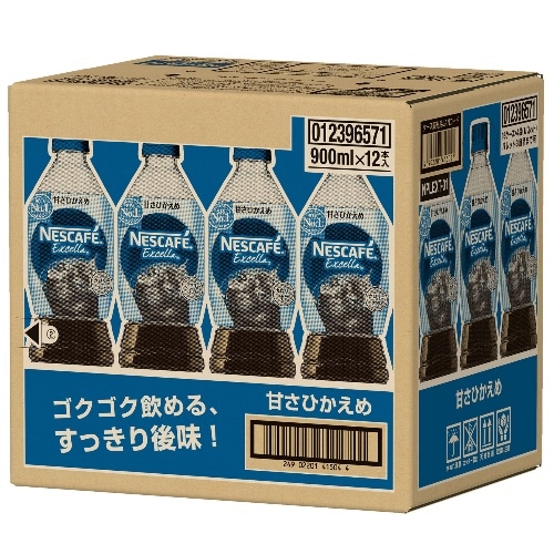 エクセラ 甘さひかえめ 900ml×12 [1箱]