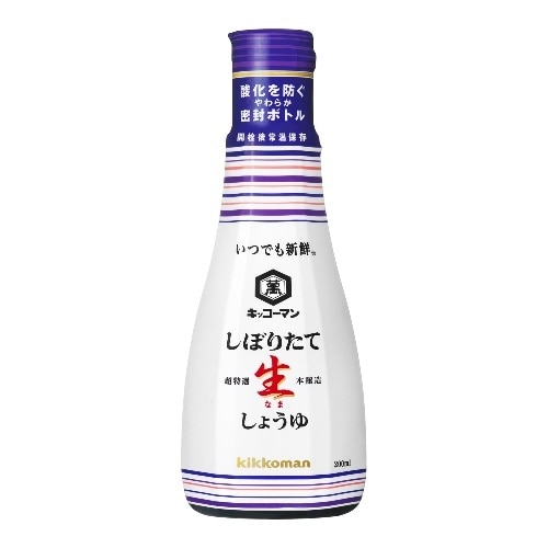 キッコーマンしぼりたて生しょうゆ200ml [1本]