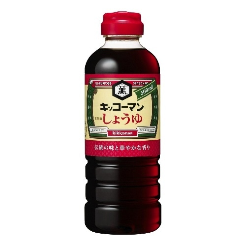 キッコーマン しょうゆ 500ml [1本]