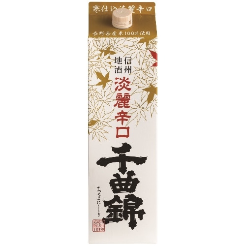 清酒 千曲錦淡麗辛口 パック 1．8L