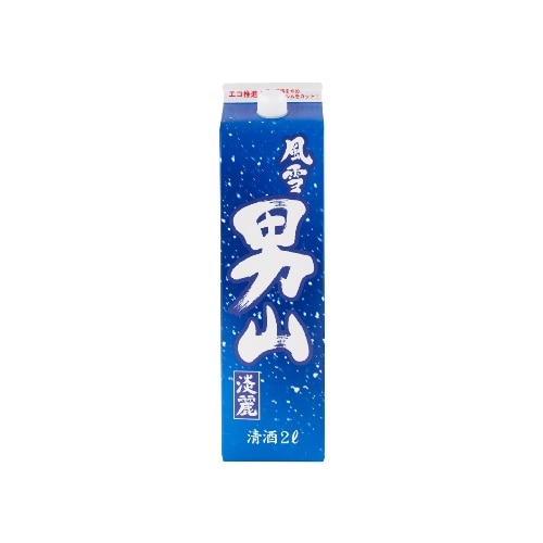 清酒 風雪 男山 淡麗 パック 2L