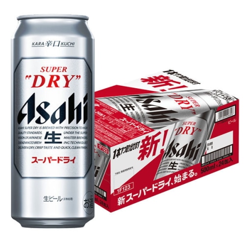 アサヒビール アサヒスーパードライ 500ml×24本 1ケース