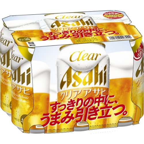 アサヒ クリア 350ml×6