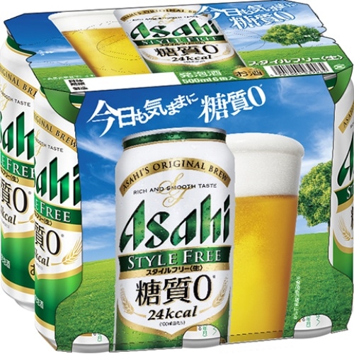 アサヒ スタイルフリー 500ml×6