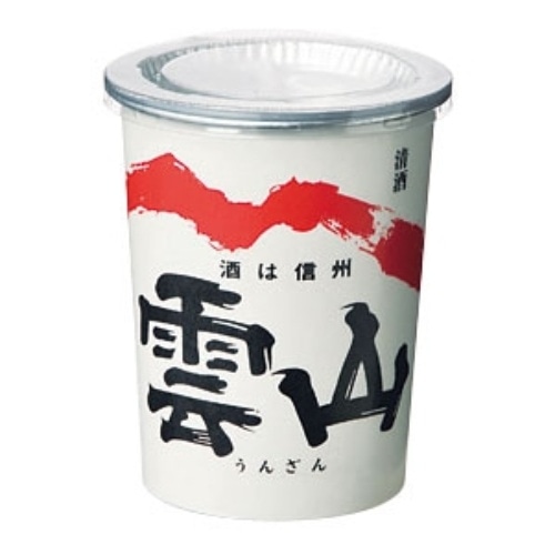 雲山 純米酒 紙カップ 180ml