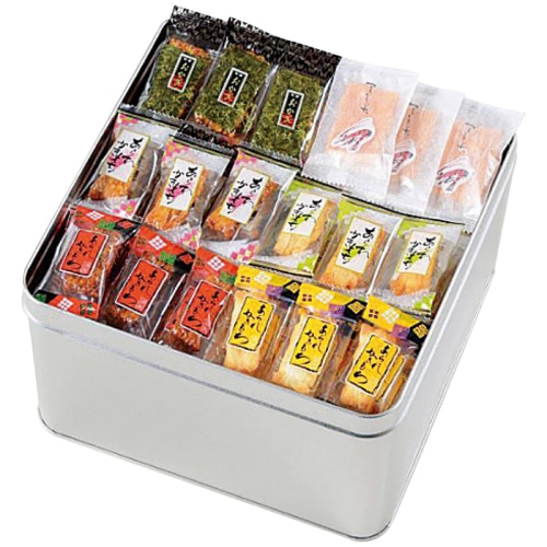 竹新 かき餅 雅 (缶入り) [直送商品](1204-071)