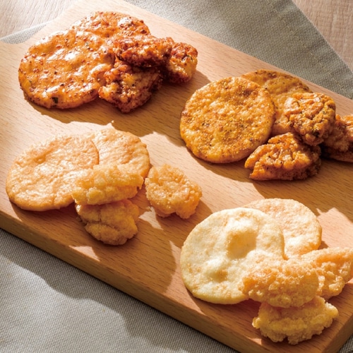 京寿楽庵 ライスフィールド ベイクドアンドフライド 4袋入 [直送商品](4204-072)