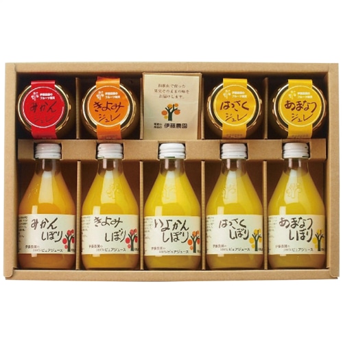 伊藤農園 100%ピュア ジュース＆ジュレ セット [直送商品](1217-030)