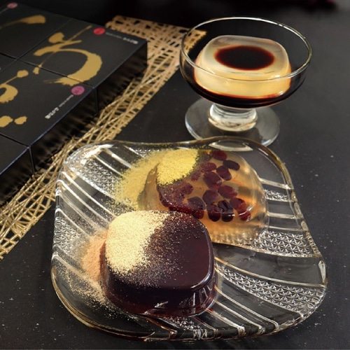 河内駿河屋 わらび餅とくず餅の食べくらべ [直送商品](4198-039)