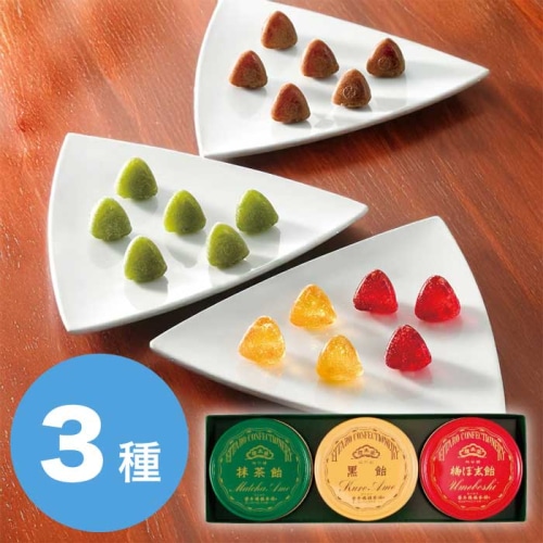 榮太樓總本鋪 榮太樓 飴 3缶入 [直送商品](4196-023)