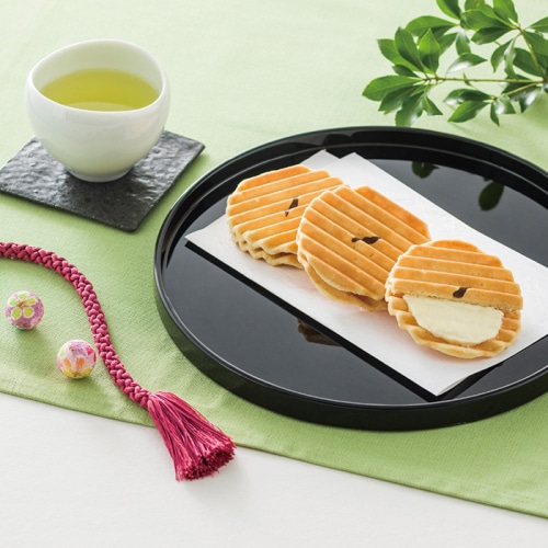 [直送商品]鼓月 プレミアム千寿せんべい30枚入 (1196-034)