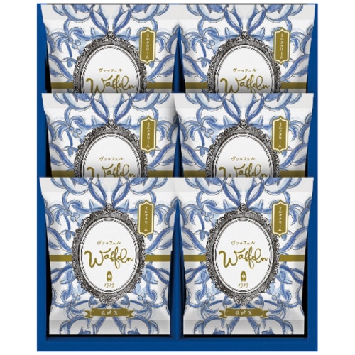 [直送商品]長崎堂 ヴァッフェル6枚入 W-6HB (1198-040)
