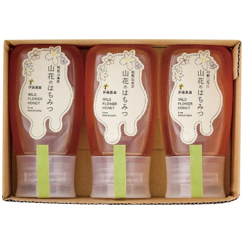 [直送商品]伊藤農園 山花はちみつ3個セット n612-1-3g (1217-080)